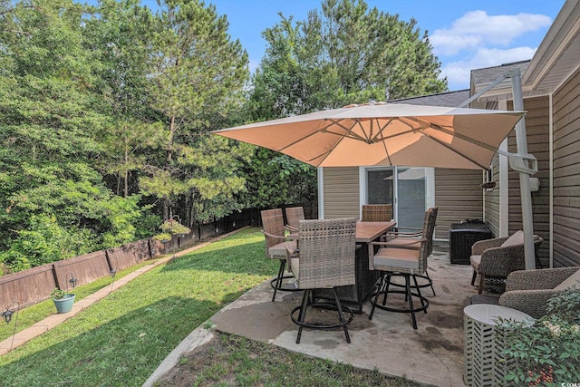1904 Ronald Phillips Ave, Conway, SC 29527 - view of patio with outdoor dining space