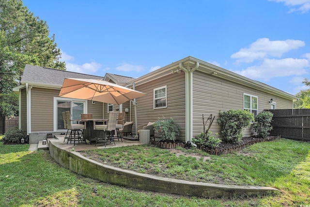 1904 Ronald Phillips Ave, Conway, SC 29527 - rear view of property with a patio area