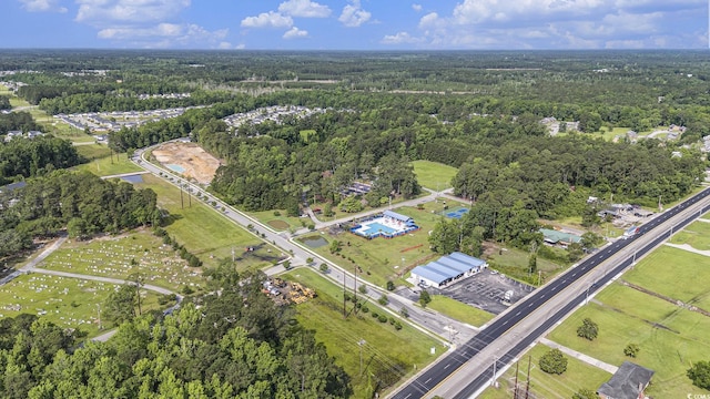 1904 Ronald Phillips Ave, Conway, SC 29527 - aerial view of property and surrounding area featuring a heavily wooded area