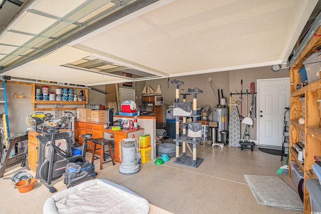 1904 Ronald Phillips Ave, Conway, SC 29527 - garage featuring water heater