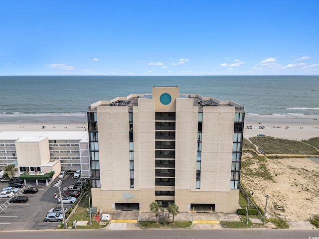 1425 S Ocean Blvd Unit 2A, North Myrtle Beach, SC 29582 - view of property with view of water and beach