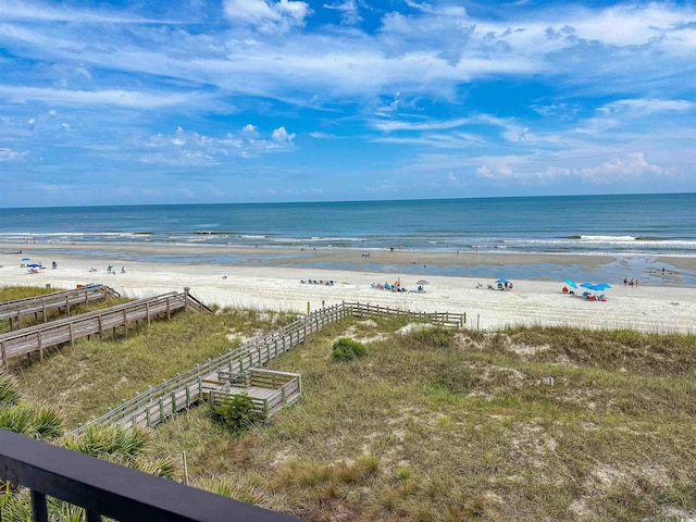 2101 S Ocean Blvd Unit A-4, North Myrtle Beach, SC 29582 - water view with local beach