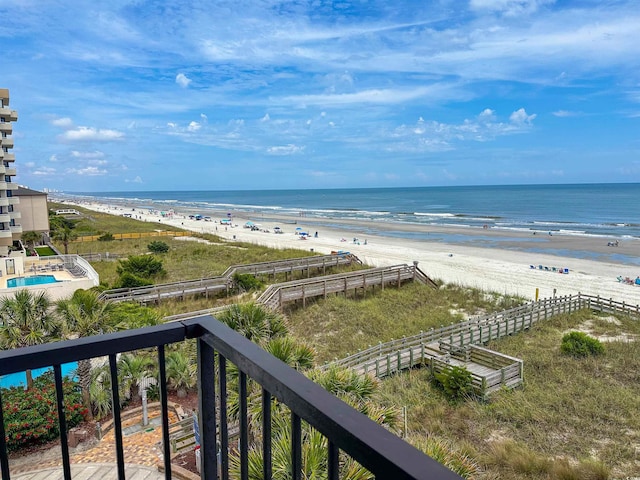2101 S Ocean Blvd Unit A-4, North Myrtle Beach, SC 29582 - water view with nearby beach