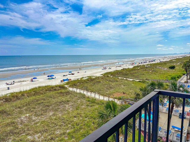 2101 S Ocean Blvd Unit A-4, North Myrtle Beach, SC 29582 - water view with nearby beach
