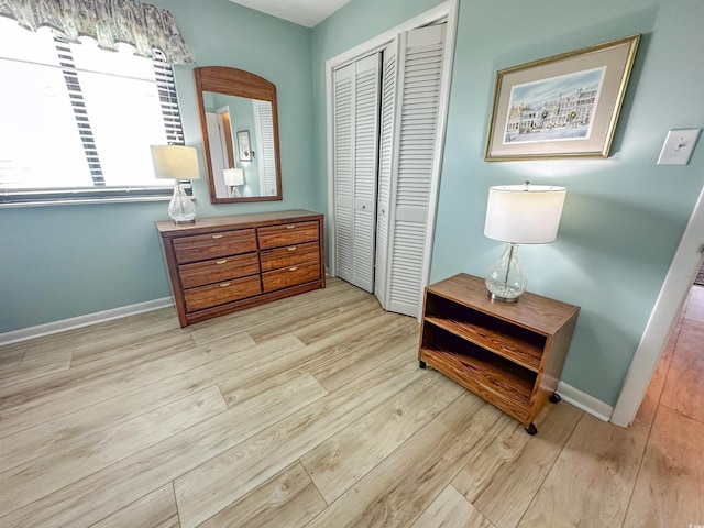2101 S Ocean Blvd Unit A-4, North Myrtle Beach, SC 29582 - bedroom featuring wood finished floors and baseboards