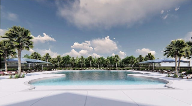 5039 Selene Ct, Myrtle Beach, SC 29588 - community pool featuring a patio