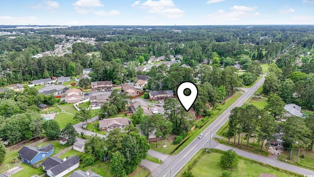 218 Waccamaw Village Dr Unit 218, Myrtle Beach, SC 29579 - aerial overview of property's location with a forest and nearby suburban area