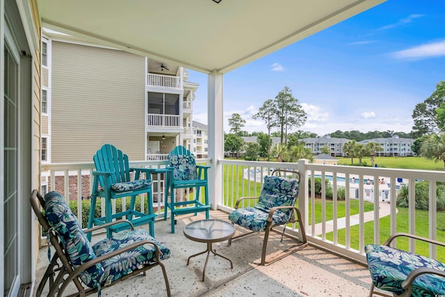 4890 Luster Leaf Cir Unit 201, Myrtle Beach, SC 29577 - view of balcony