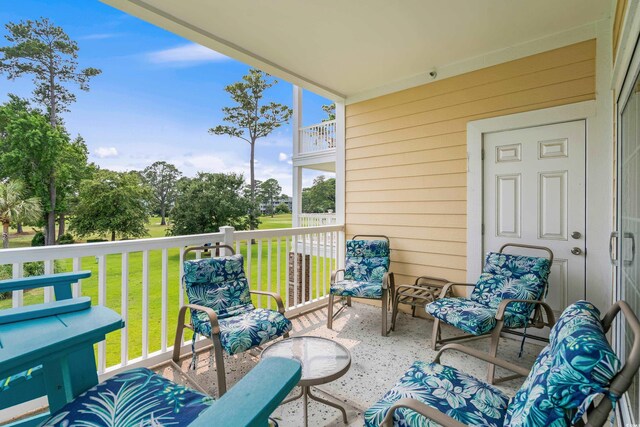 4890 Luster Leaf Cir Unit 201, Myrtle Beach, SC 29577 - view of balcony