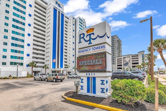 2511 S Ocean Blvd Unit 507G, Myrtle Beach, SC 29577 - exterior view of a parking lot