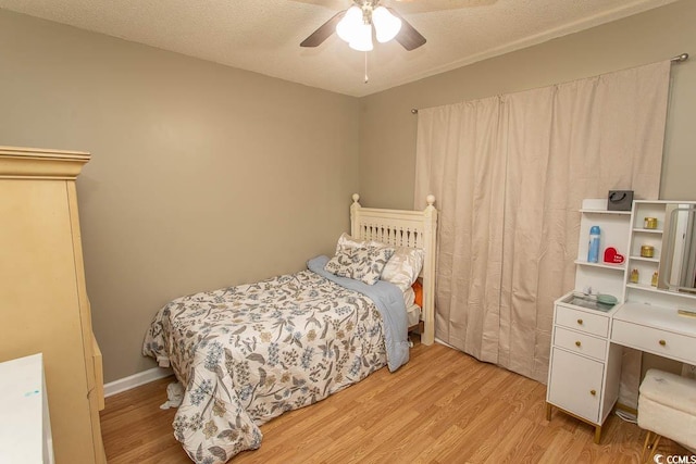 6610 Mallard View Pt, Myrtle Beach, SC 29588 - bedroom with light wood-type flooring and a ceiling fan