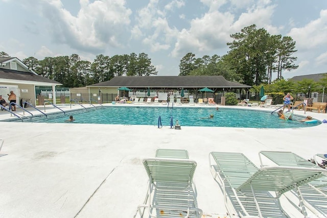 6610 Mallard View Pt, Myrtle Beach, SC 29588 - community pool featuring a patio area