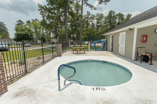 6610 Mallard View Pt, Myrtle Beach, SC 29588 - view of pool featuring a patio and a swimming pool