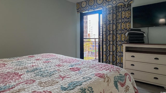 7100 N Ocean Blvd Unit 316, Myrtle Beach, SC 29572 - bedroom with wood finished floors