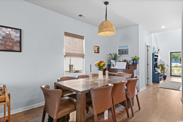 196 Cypress Tree Loop, Longs, SC 29568 - dining room with light wood-type flooring and baseboards