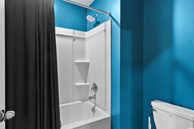 196 Cypress Tree Loop, Longs, SC 29568 - bathroom featuring shower / bath combo and toilet