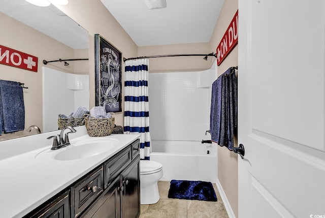 1227 Cypress Shadow Ct, Murrells Inlet, SC 29576 - full bath featuring toilet, vanity, and shower / tub combo with curtain