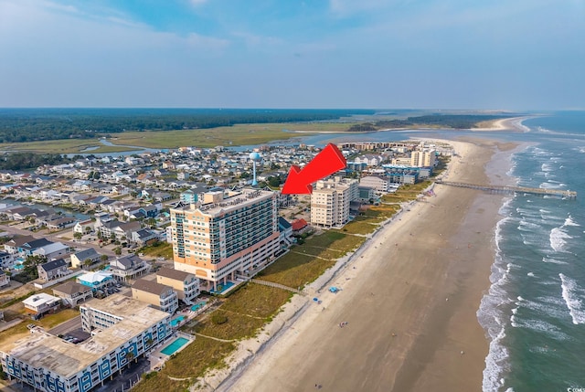 5700 N Ocean Blvd Unit Ph12, North Myrtle Beach, SC 29582 - aerial view of extended coastline