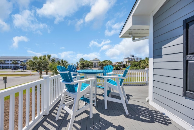 1705 N Ocean Blvd N, North Myrtle Beach, SC 29582 - view of deck