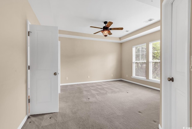 126 Dreamland Dr, Murrells Inlet, SC 29576 - empty room with a ceiling fan, carpet floors, and baseboards
