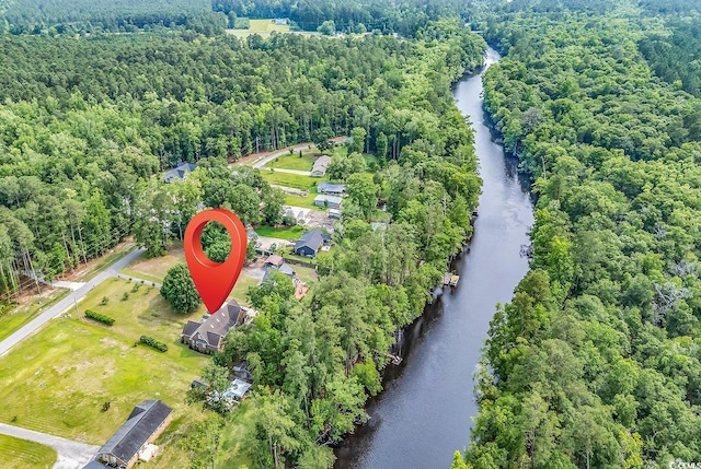 6161 Inman Cir, Conway, SC 29526 - aerial view of a large body of water and a forest