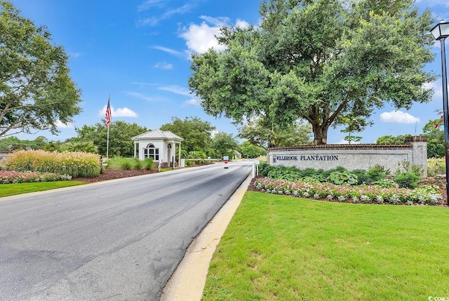383 Oatland Lake Rd, Pawleys Island, SC 29585 - community sign with a lawn