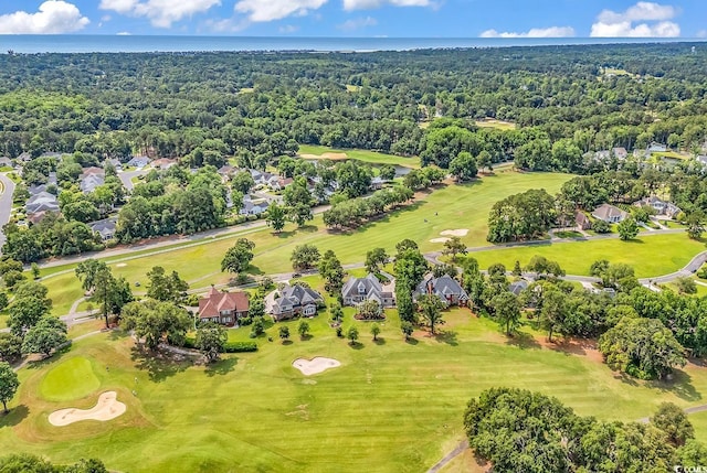 383 Oatland Lake Rd, Pawleys Island, SC 29585 - aerial perspective of suburban area with a golf club