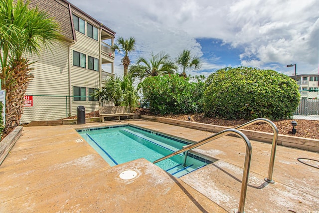 5601 N Ocean Blvd Unit A-307, Myrtle Beach, SC 29577 - view of swimming pool with a swimming pool
