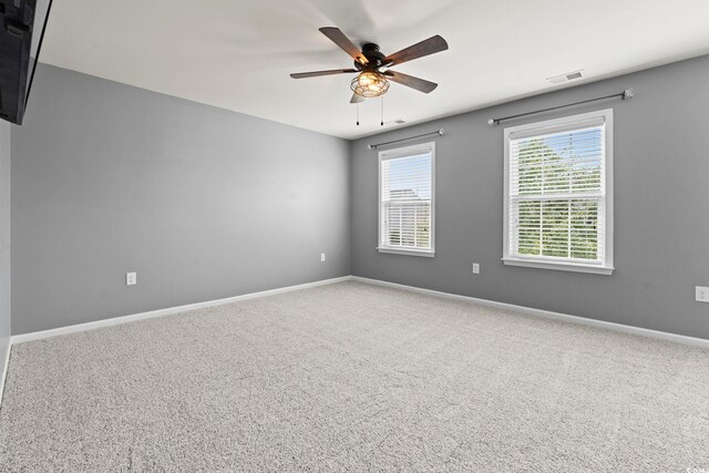 4115 Alvina Way, Myrtle Beach, SC 29579 - carpeted empty room with ceiling fan and baseboards