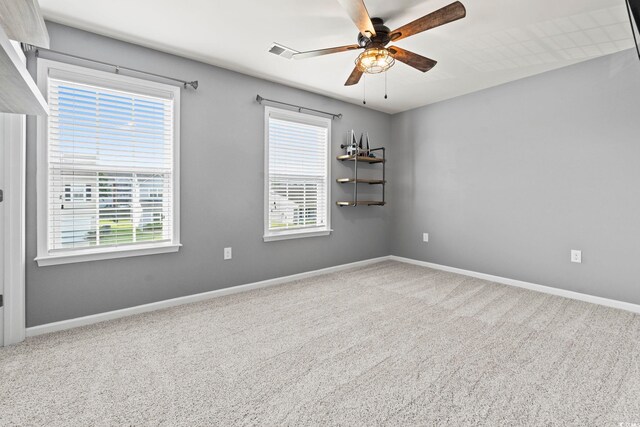 4115 Alvina Way, Myrtle Beach, SC 29579 - carpeted empty room featuring a ceiling fan and baseboards