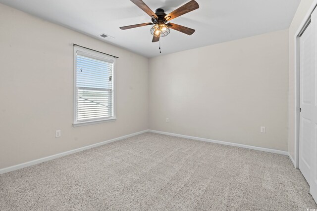 4115 Alvina Way, Myrtle Beach, SC 29579 - carpeted empty room featuring ceiling fan and baseboards