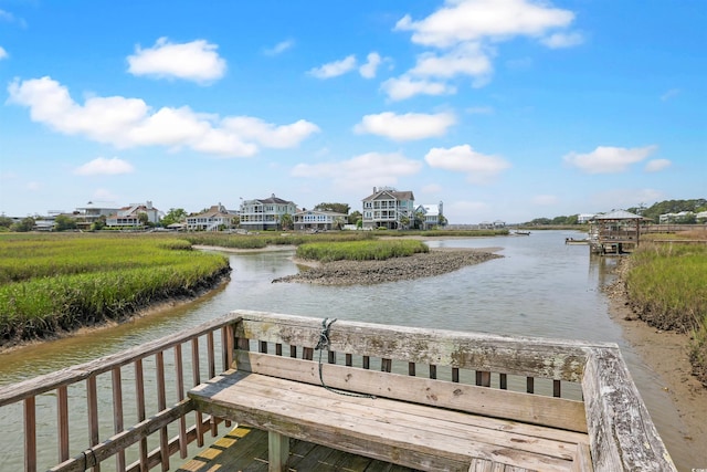 88 Salt Marsh Cir Unit 22F, Pawleys Island, SC 29585 - dock with a water view