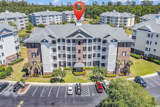 4820 Magnolia Lake Dr Unit 305, Myrtle Beach, SC 29577 - drone / aerial view of apartment complex