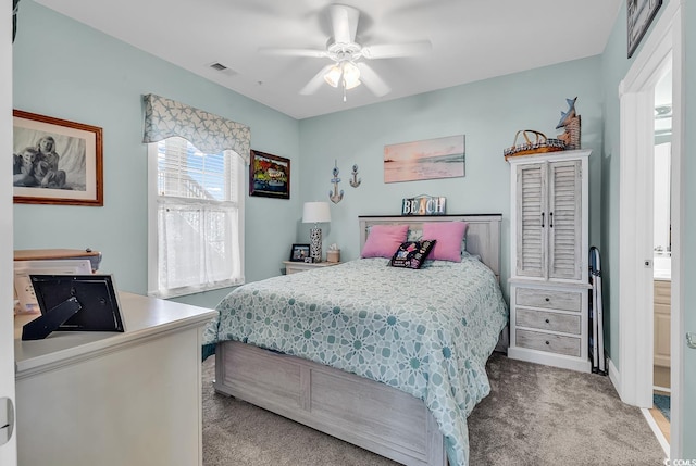 4820 Magnolia Lake Dr Unit 305, Myrtle Beach, SC 29577 - bedroom with carpet, multiple windows, baseboards, and ceiling fan