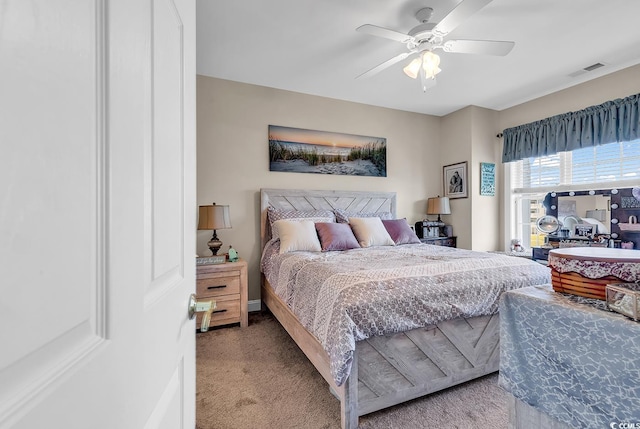 4820 Magnolia Lake Dr Unit 305, Myrtle Beach, SC 29577 - bedroom featuring carpet flooring and ceiling fan
