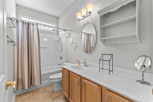29 Saltwind Loop, Murrells Inlet, SC 29576 - full bath featuring vanity, shower / tub combo, toilet, and tile patterned flooring
