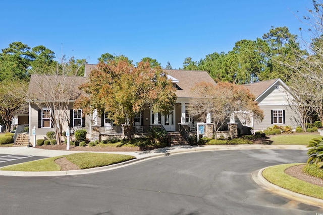 29 Saltwind Loop, Murrells Inlet, SC 29576 - view of front facade with a porch