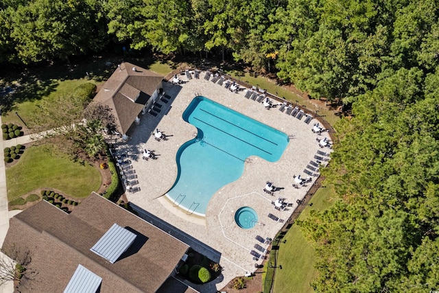 29 Saltwind Loop, Murrells Inlet, SC 29576 - bird's eye view of a pool