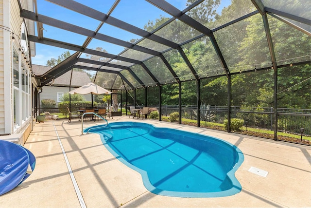 29 Saltwind Loop, Murrells Inlet, SC 29576 - view of pool with outdoor dining area, a patio, and a lanai
