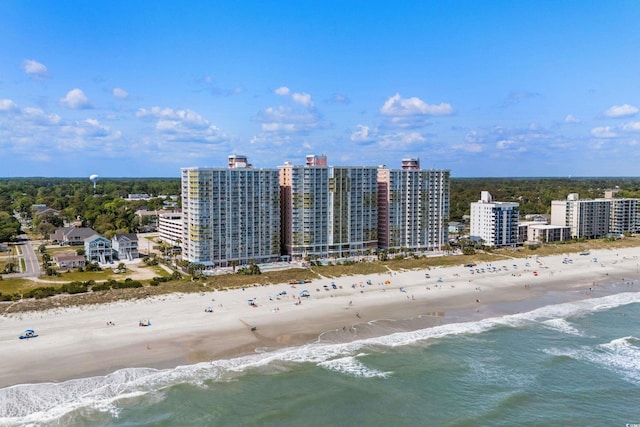 2801 S Ocean Blvd Unit 835, North Myrtle Beach, SC 29582 - drone / aerial view of extended coastline