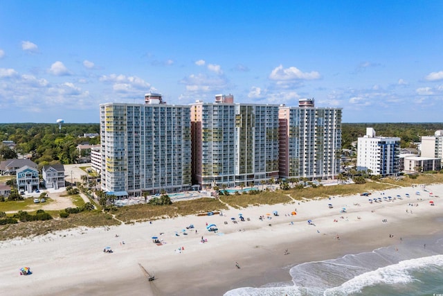 2801 S Ocean Blvd Unit 835, North Myrtle Beach, SC 29582 - drone / aerial view of expansive coastline