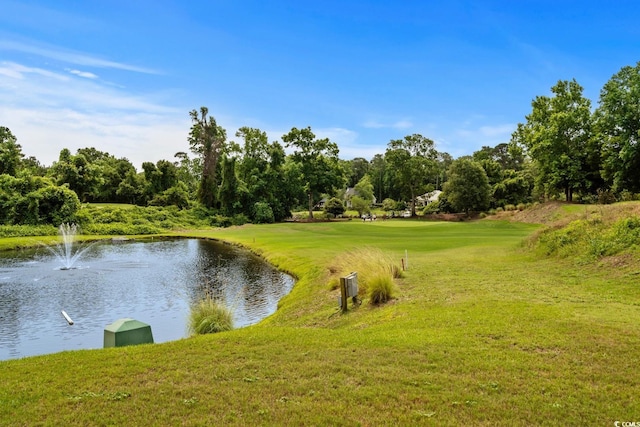 2241 Waterview Dr Unit 514, North Myrtle Beach, SC 29582 - view of home's community featuring a water view and a yard