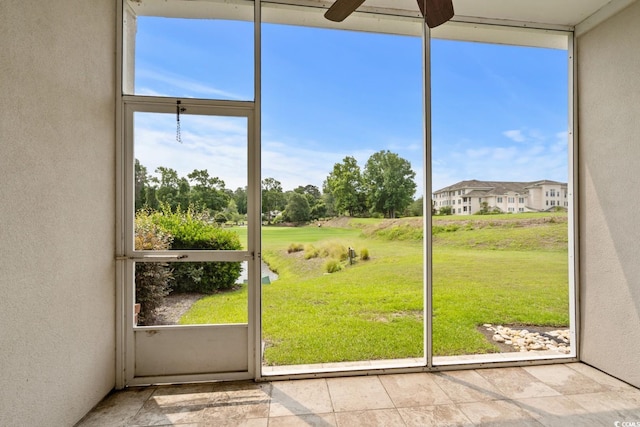 2241 Waterview Dr Unit 514, North Myrtle Beach, SC 29582 - unfurnished sunroom with plenty of natural light