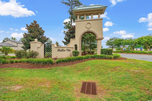 915 Sorano St, Myrtle Beach, SC 29579 - community sign with a lawn