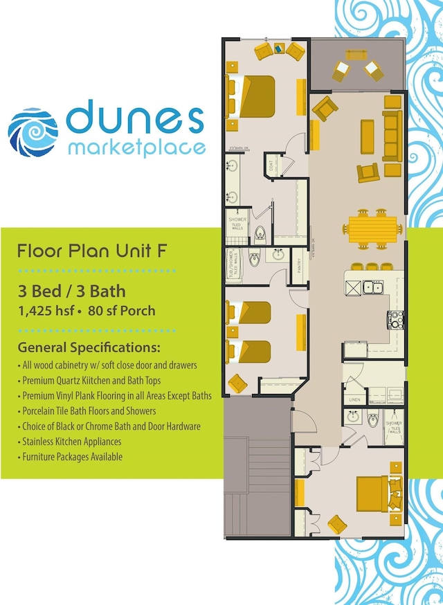 5200 N Kings Hwy Unit 2-E, Myrtle Beach, SC 29577 - property floor plan