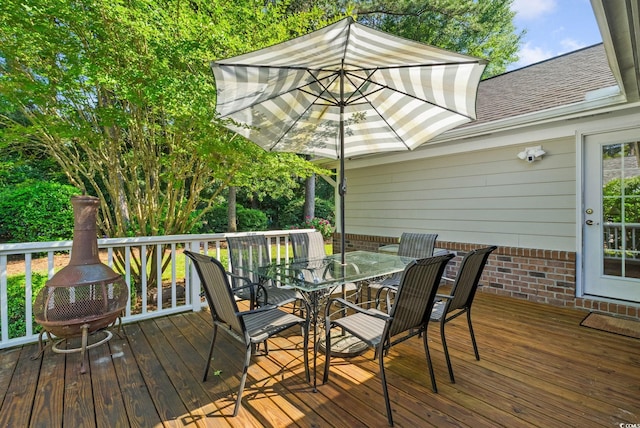 168 Mackinley Cir, Pawleys Island, SC 29585 - deck featuring outdoor dining space