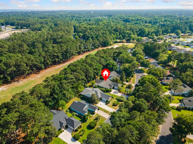 168 Mackinley Cir, Pawleys Island, SC 29585 - aerial view of property's location featuring nearby suburban area