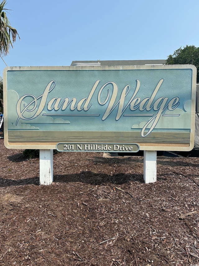 201 Hillside Dr N Unit 111, North Myrtle Beach, SC 29582 - view of community / neighborhood sign