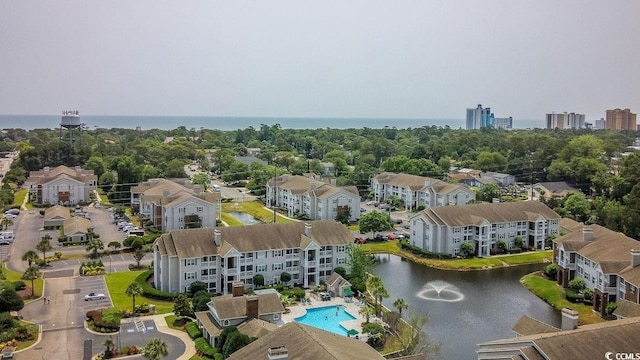 3774 Hitchcock Way Unit 836, Myrtle Beach, SC 29572 - bird's eye view of a nearby body of water and a pool