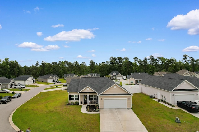 177 Baylee Cir, Galivants Ferry, SC 29544 - aerial view of residential area featuring a tree filled landscape